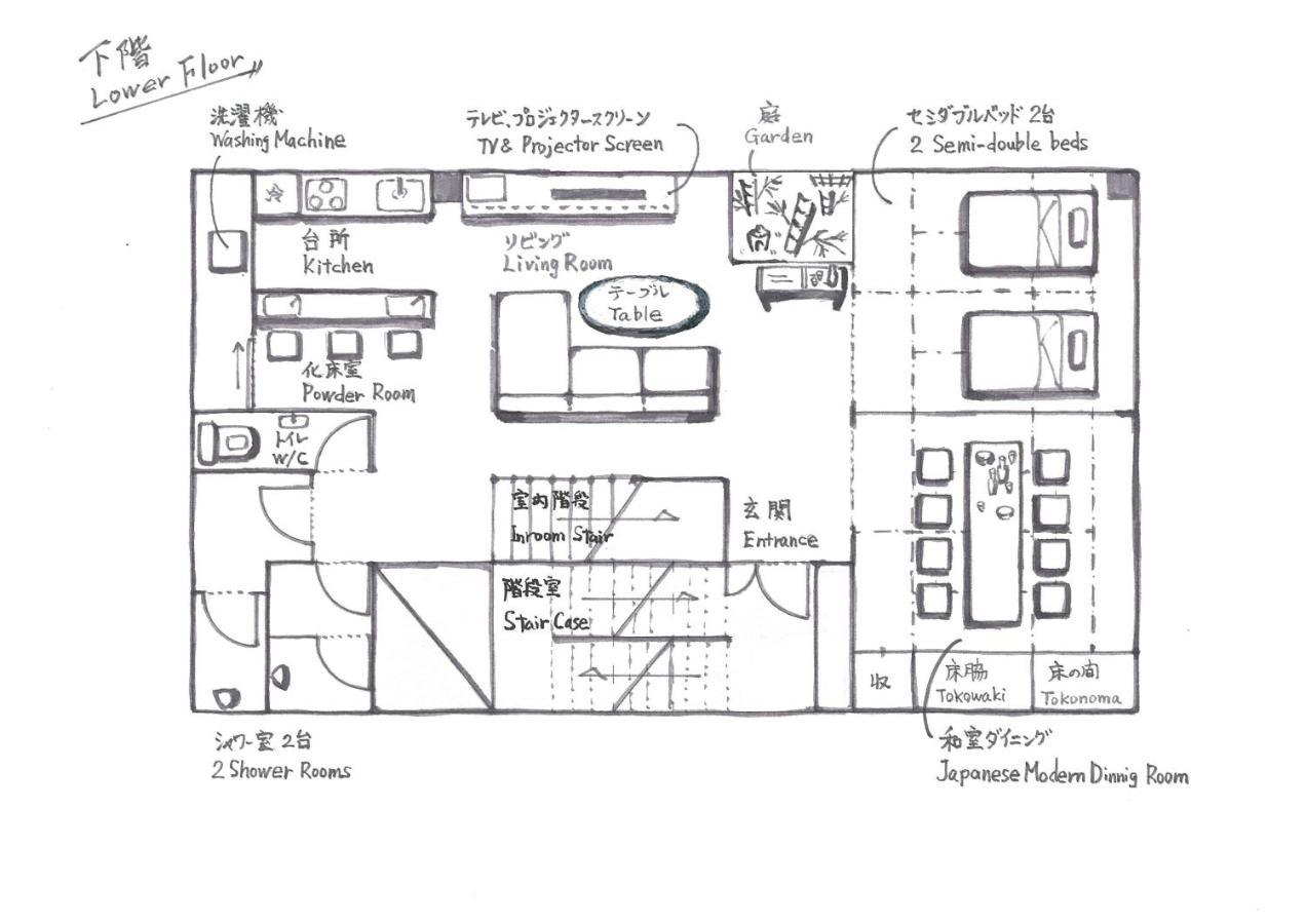 Konjaku-So Dotonbori Penthouse Stay Οσάκα Εξωτερικό φωτογραφία